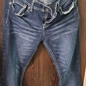 Ariya Women's Boot Cut Jeans - Dark Blue